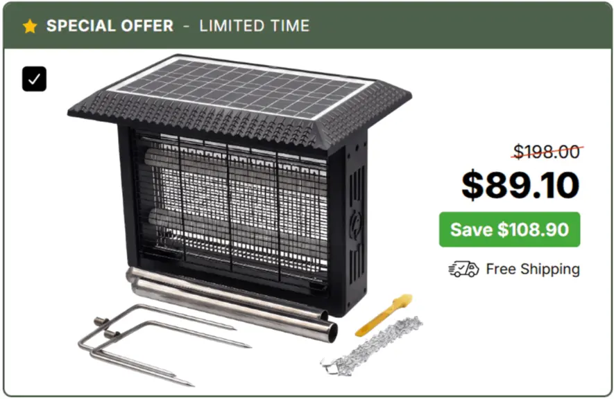 Solar Bug Zapper price 